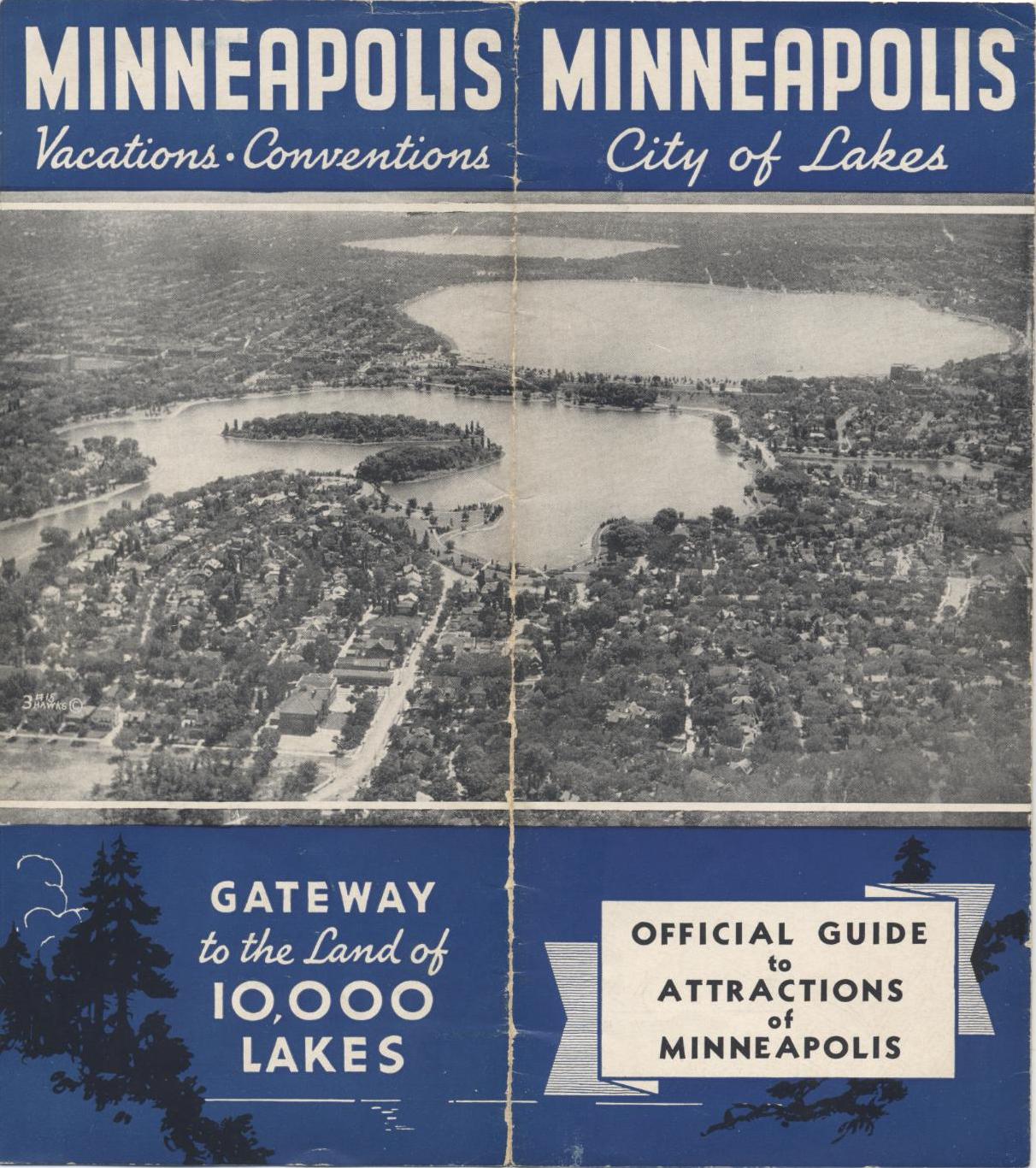 Official Guide to Minneapolis (1930's)A